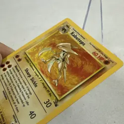 Kabutops - 9/62 - Pokemon Fossil Unlimited Holo Rare Card WOTC LP - Image 3