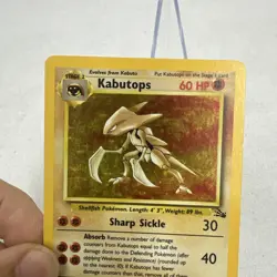 Kabutops - 9/62 - Pokemon Fossil Unlimited Holo Rare Card WOTC LP - Image 4