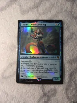 MTG Thassa, Deep-Dwelling Theros Beyond Death Foil - Image 1