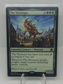 Wizards of the Coast MTG The Tarrasque AFR Mythic Green Regular EN 207/281 - Image 1