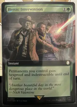Heroic Intervention (Extended Art) (Surge Foil) Universes Beyond: Fallout - Image 1