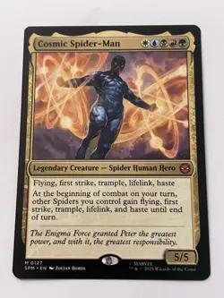 Cosmic Spider-Man - Marvel's Spider-Man #0127 MTG Magic The Gathering - Image 1