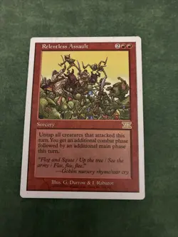 Relentless Assault Classic MTG Core Set 6th Edition Regular - Image 1