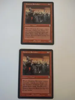 1X MTG Dwarven Recruiter Odyssey 186/350 Regular Uncommon 1X NM - Image 1