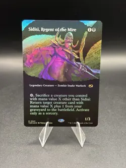 Sidisi, Regent of the Mire (Borderless) Tarkir: Dragonstorm Foil - Image 1