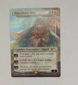 Wizards of the Coast MTG Miku, Divine Diva Mythic 1585 English 2024 - Image 1