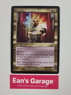 Magic the Gathering Tajic, Legion's Edge 385 RVR Ravnica Retro Frame Rare - MN - Image 1