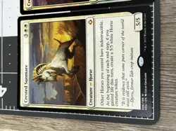 MTG Crested Sunmare x3 Set 1x Foil, 2x Non-foil Hour of Devastation Mythic White - Image 2