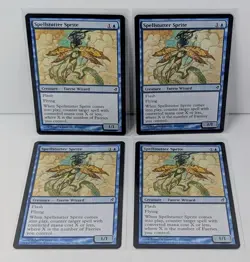 Spellstutter Sprite Lot Of 4 - Magic The Gathering MTG - Lorwyn! - Image 1