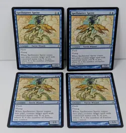 Spellstutter Sprite Lot Of 4 - Magic The Gathering MTG - Lorwyn! - Image 2