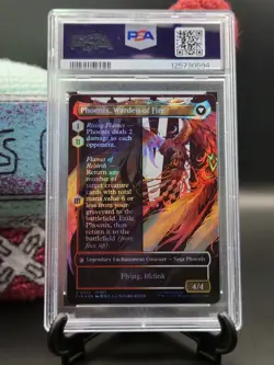 Joshua, Phoenix's Dominant (Borderless Surge Foil) #542 - Final Fantasy - PSA 10 - Image 2