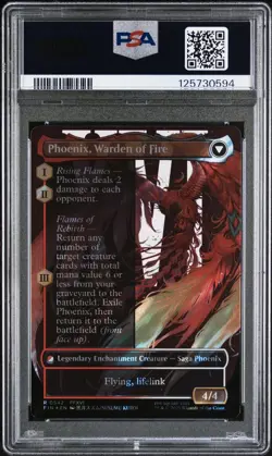 Joshua, Phoenix's Dominant (Borderless Surge Foil) #542 - Final Fantasy - PSA 10 - Image 4