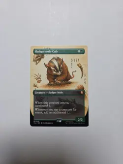 Badgermole Cub (Borderless) Avatar: The Last Airbender Regular - Image 2