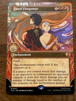 Fated Firepower (Showcase) - MTG TLA Avatar: The Last Airbender - English NM - Image 1