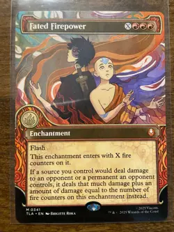 Fated Firepower (Showcase) - MTG TLA Avatar: The Last Airbender - English NM - Image 2