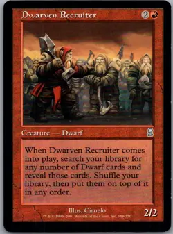 Dwarven Recruiter U Odyssey 186 LP - Image 1