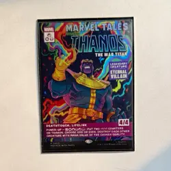 Magic The Gathering: Thanos, the Mad Titan Foil (Collector comic cover) - Image 2