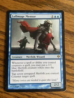 MTG Lullmage Mentor - Zendikar #54 - Image 1