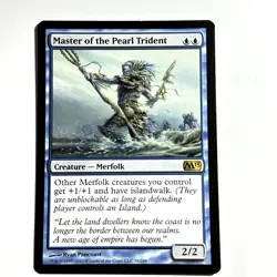 Master of the Pearl Trident 59 R Magic 2013 (M13) Magic the Gathering MTG LP - Image 1