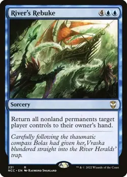 River's Rebuke Streets of New Capenna Commander LP MTG - Image 1