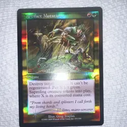 Wizards of the Coast MTG Artifact Mutation Invasion Foil English #231/350 - Image 2