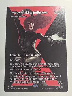 Widow-Making Infiltrator - Dauthi Voidwalker (Borderless) NM M Marvel Universe - Image 1