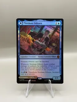 Norman Osborn / Green Goblin MTG Marvel's Spider-Man Foil NM - Image 1