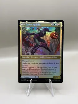 Norman Osborn / Green Goblin MTG Marvel's Spider-Man Foil NM - Image 2