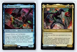 MTG Norman Osborn // Green Goblin (Foil) #39 Marvel Super Heroes - Image 3