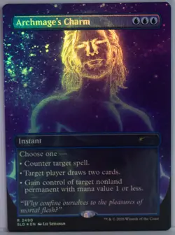 Archmage's Charm [New, Near Mint] *Foil* {Dungeons & Dragons SLD} - Image 1