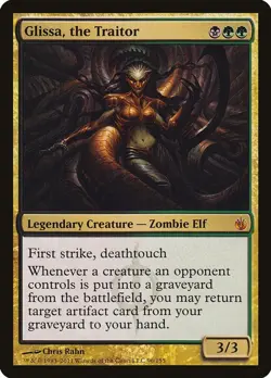 Glissa, the Traitor Mirrodin Besieged MTG 96 MP - Image 1