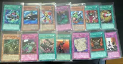 Vintage Yugioh Ultimate, Ultra, And Super Rare 14 Holo Card Lot - Image 1