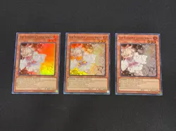 Yu-Gi-Oh Ash Blossom & Joyous Spring RA01-EN008 Super Rare 1st Edition X 3 - Image 1