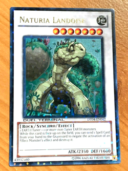 yugioh Naturia Landoise DT04-EN042 Ultra Parallel Rare Near Mint - Image 1