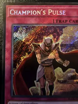 Champion's Pulse BLGG-EN035 1st Edition Secret Rare Glorious Gallery Yu-Gi-Oh! - Image 2