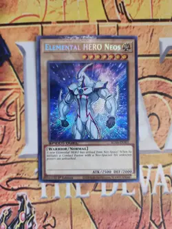 Elemental HERO Neos SGX4-ENA01 Secret Rare 1st Ed NM Yugioh - Image 1