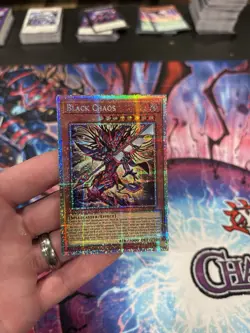 Yugioh - Black Chaos (Starlight Rare) CORI-EN001 Chaos Origins 1st Edition - Image 1