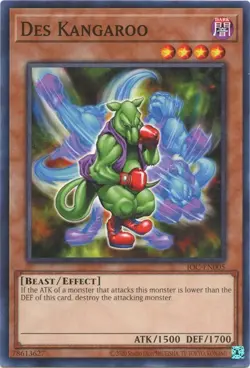1x Des Kangaroo - Unlimited NM Eng YuGiOh - IOC 25th - Image 1