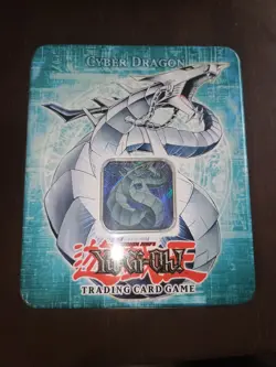 Yu-Gi-Oh! Collectors Tin Only 2006 GX Cyber Dragon Opened - Image 3