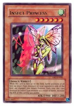 Insect Princess - DR2-EN081 - Ultra Rare - Unlimited Edition Lightly Played, Eng - Image 1