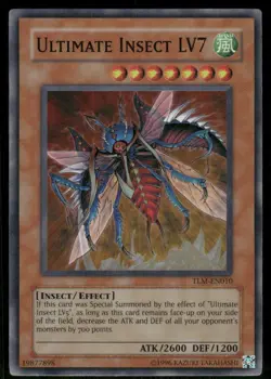 Ultimate Insect LV7 TLM-EN010 The Lost Millennium Yu-Gi-Oh Unlimited LP - Image 1