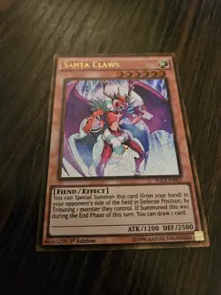 Yu-Gi-Oh! TCG Santa ClawsPremium Gold: Return of the BlingPGL2-EN021 1st Edition - Image 1