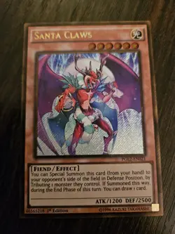 Yu-Gi-Oh! TCG Santa ClawsPremium Gold: Return of the BlingPGL2-EN021 1st Edition - Image 2