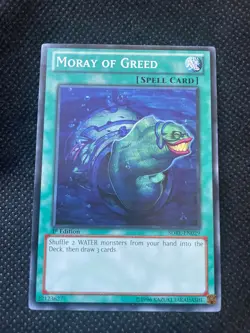 Moray Of Greed - SDRE-EN029 - Common - 1st Edition - NM - YuGiOh! - Image 1