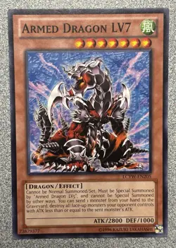 Armed Dragon LV7 LCYW-EN205 Yugi's World Common Unlimited NM - Image 1