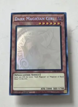 Yu-Gi-Oh Dark Magician Girl Ghost Rare 1st Edition Ghosts From The Past: The 2nd - Image 1