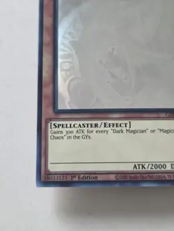 Yu-Gi-Oh Dark Magician Girl Ghost Rare 1st Edition Ghosts From The Past: The 2nd - Image 2