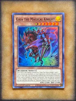 Yugioh Gaia the Magical Knight ROTD-EN001 Super Rare 1st Ed LP - Image 1