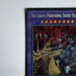 Yu-Gi-Oh! The Chaotic Phantasmal Sacred Beasts Secret Rare CORI-EN029 1st Ed - Image 2