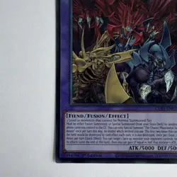 Yu-Gi-Oh! The Chaotic Phantasmal Sacred Beasts Secret Rare CORI-EN029 1st Ed - Image 5
